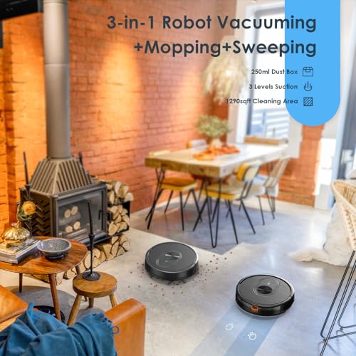 Xiebro HR101 ROBOT VACUUM Vacuum And Mop Combo thumb #3