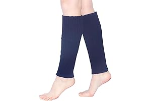 Navy Blue Leg Warmers for Dancers and Fashionistas