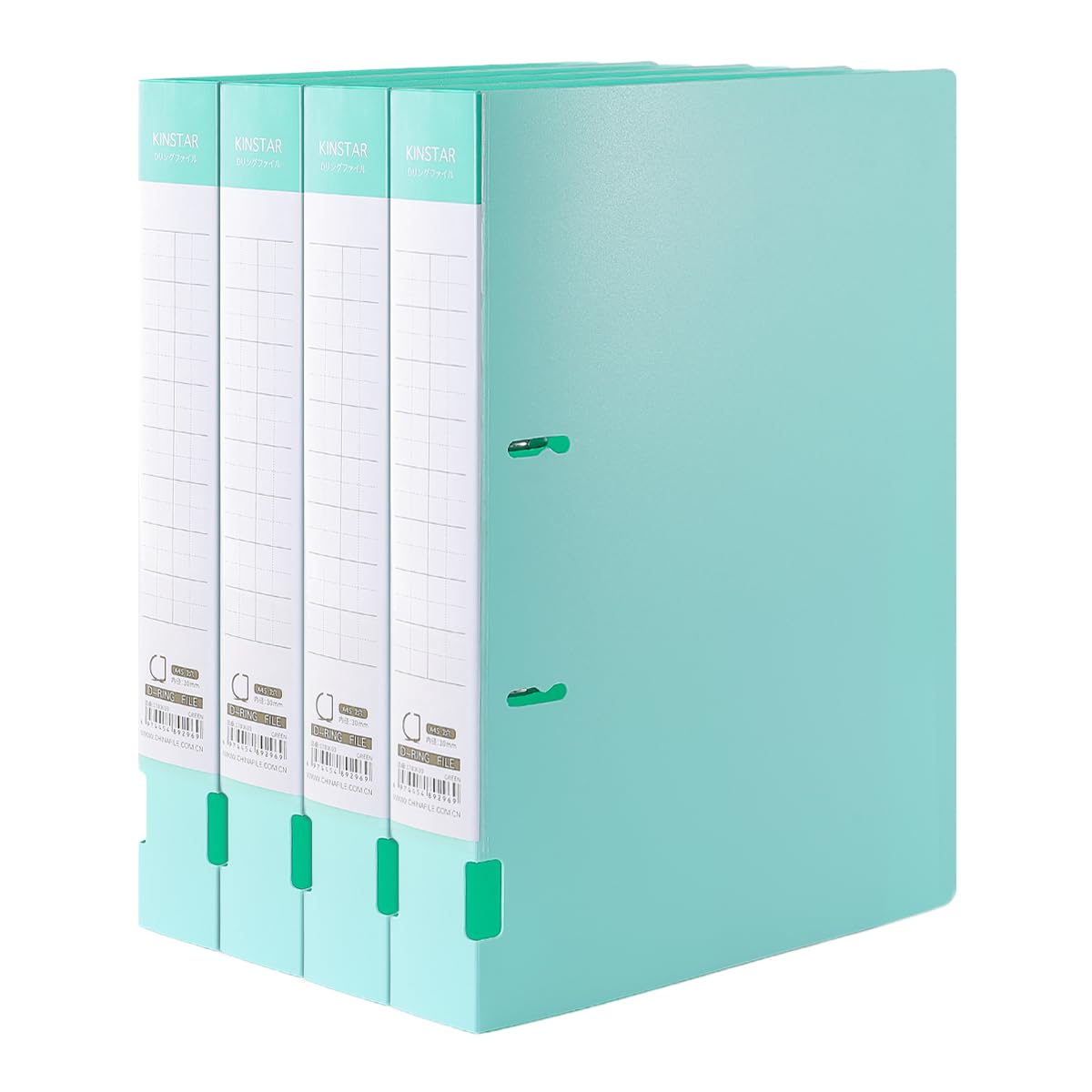 Amazon | Kinstar (キンスタ一) リングファイル φ20 A4S 2穴 4册 縦