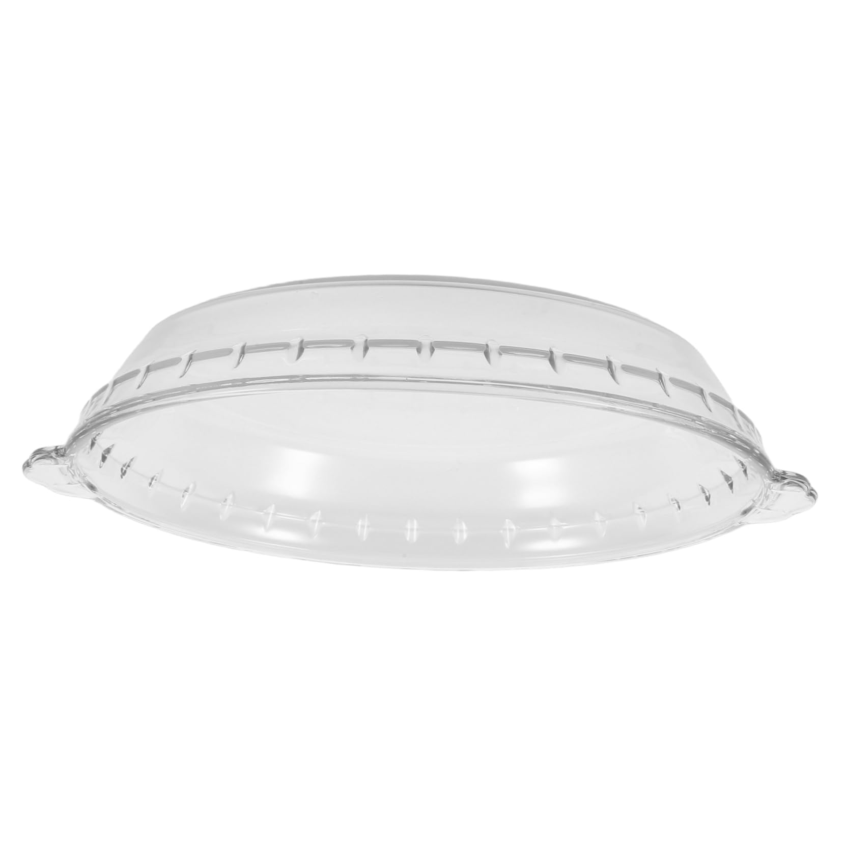 LOLIPPYY Tapa De Cristal Para Horno Microondas Plato De Pastel Plato Para Servir Comida Vidrio Transparente
