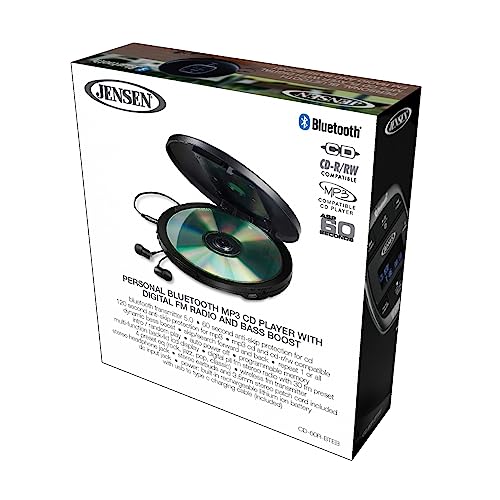 Jensen CD-60RBTEB Professional Portable Cd Player With Bluetooth thumb #5