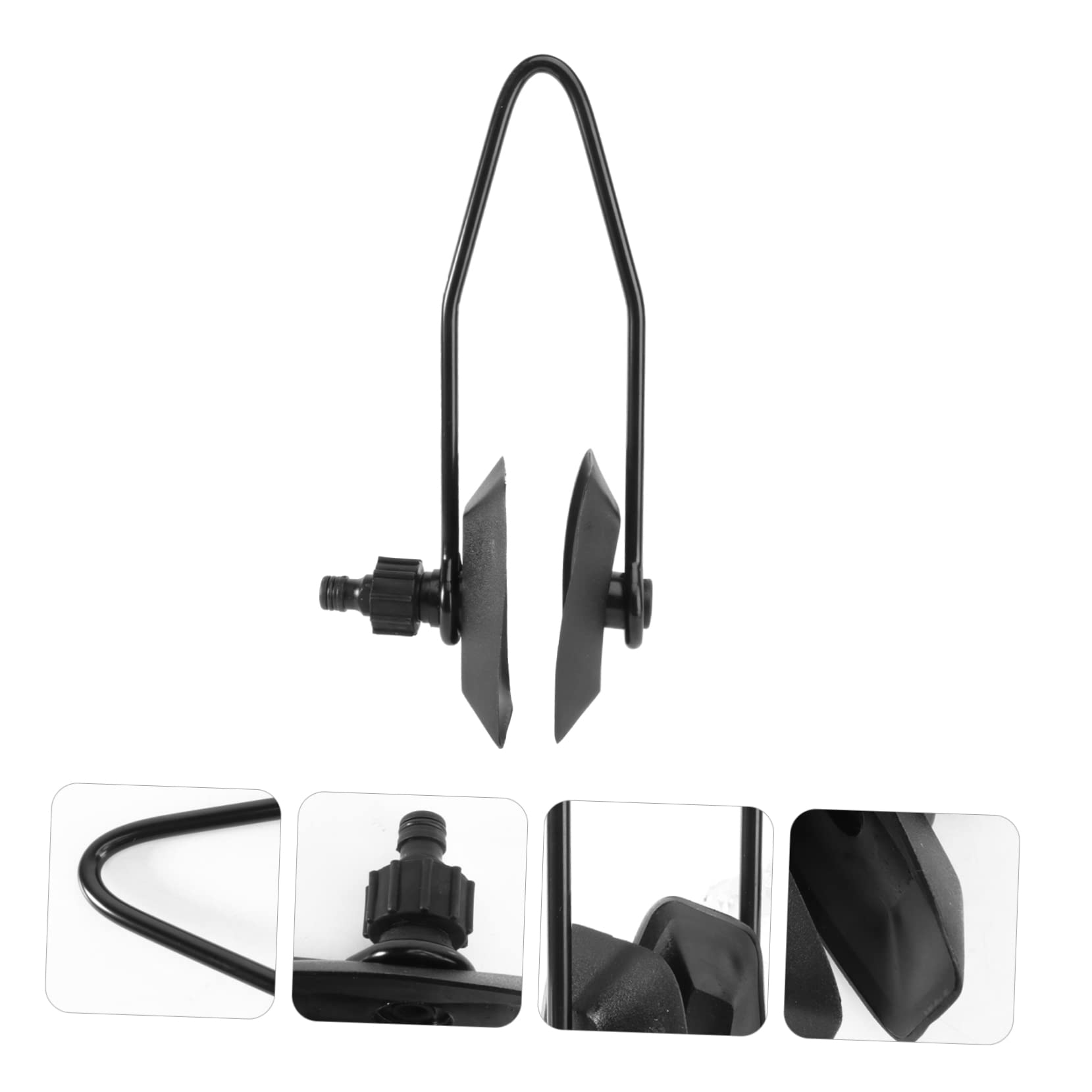 Happyyami Rectangular Boat Motor Flusher Muffs Cup Durable Muffs for Outboard Inboard Motors Quick Connect Garden Hose Fitting for Yacht Use