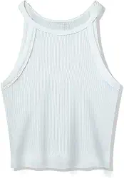 Regata Feminina Camiseta Feminina Decote Em Ribana Canelada Slim Fitness para Academia Treino Yoga