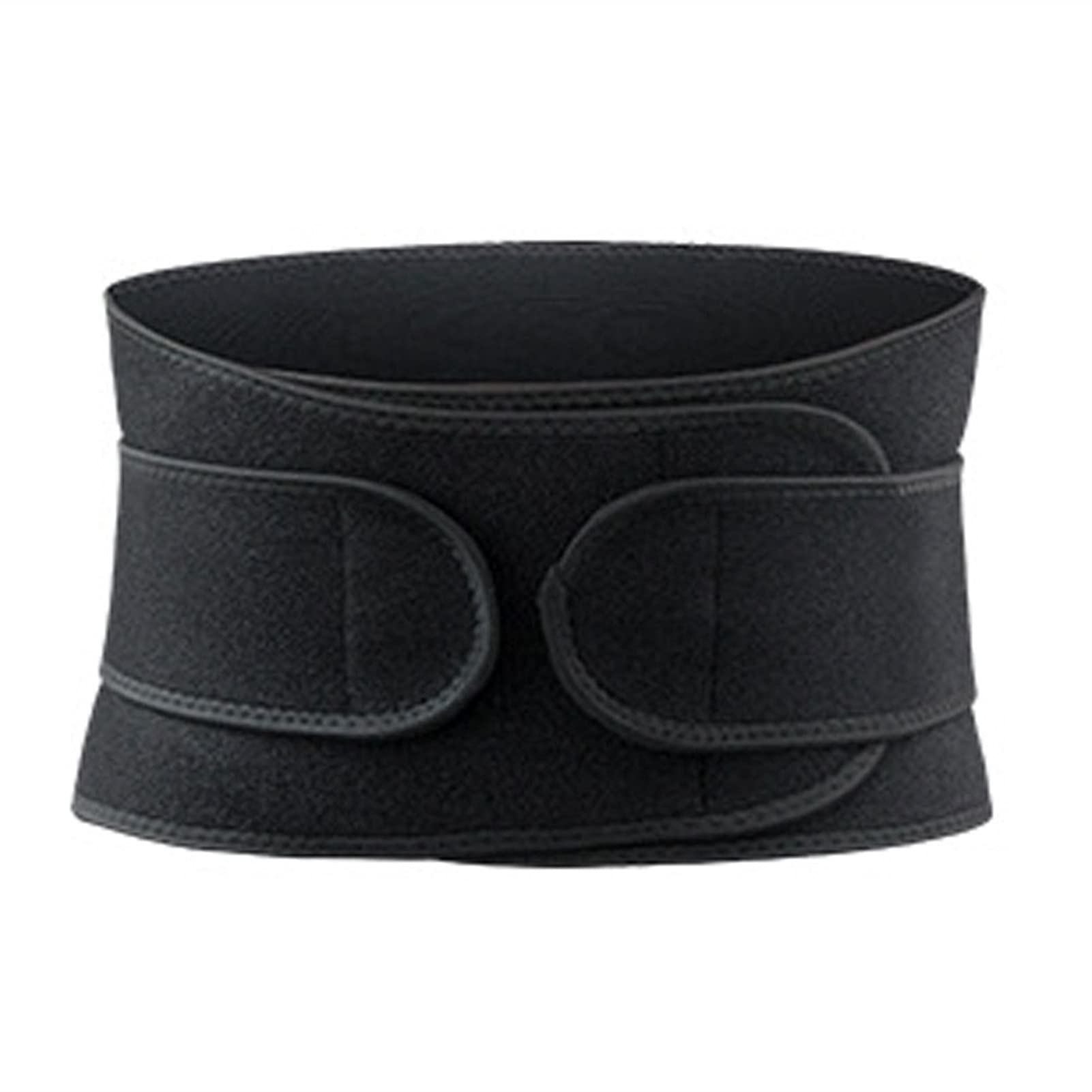 Adjustable Lower Back Brace - Lumbar Support Belt for Pain Relief in Sciatica, Spinal Stenosis, and Scoliosis - Unisex Waist Trimmer (Black, Small)
