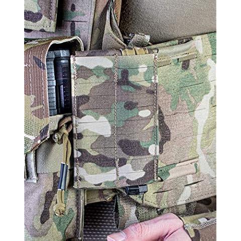 Raine Tactical - Bridger MOLLE/PALS Cover for FirstSpear Tubes - Tactical Gear - Molle Vest Bridger - Tactical Spear Cover - Works with Tactical Cummerbund - Quick Release Plate Carrier Vest Cover