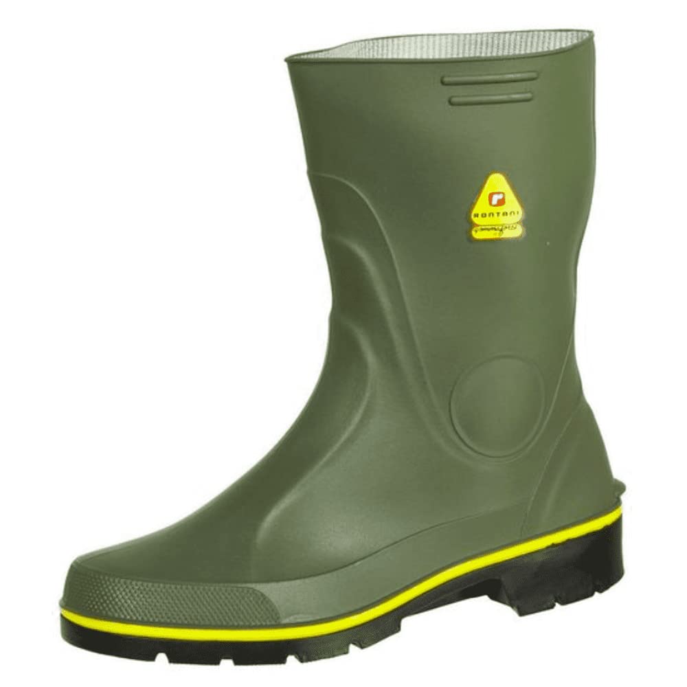 Nora Unisex Adults Farm Work Boots, Professional low boot for agriculture and forestry, Green, 6 UK (39 EU)