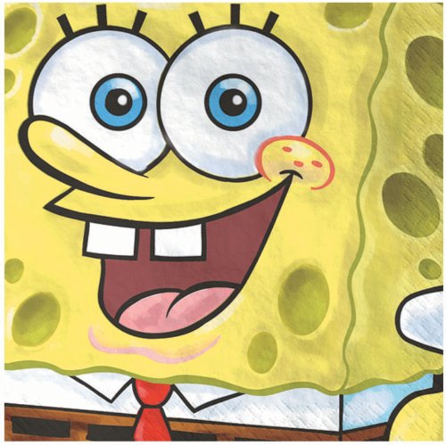 Spongebob Squarepants Classic Luncheon Napkins 16 Count