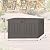 Suncast 50 Gallon Plastic Deck Box with Molded Lockable Feature and Weathertight Construction for Home, Patio, Lawn, and Garden Storage, Gray