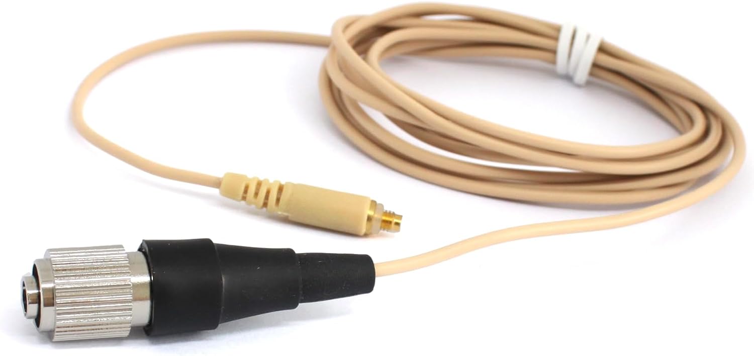 YPA 4016 Headset Microphone for Audio TECHNIA Wireless Bodypack Transmitters 4-pin cH-Style Screw-Down Connector - Image 5