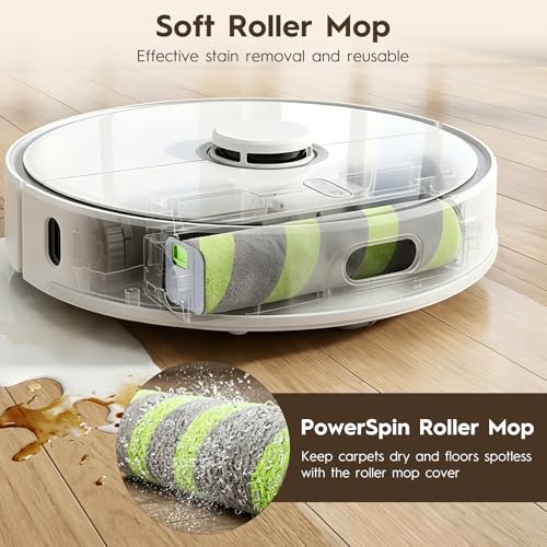 Image of Replacement Parts for iRobot Roomba 705X Max 705 Combo Robot Vacuum Cleaner | Roomba 705X / Max 705 Combo Accessories kit, 2 Main Brushes, 6 Dust Bags, 4 Filters, 1 Roller Mops, 6 Side Brushes, 1 Tools