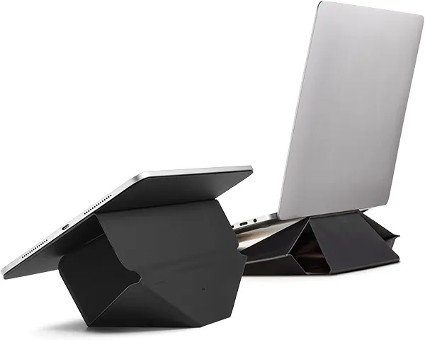 MOFT Laptop Sleeve Bag for 15"-16" Night Black & Dynamic Folio Case for iPad Air 13 inch Jet Black