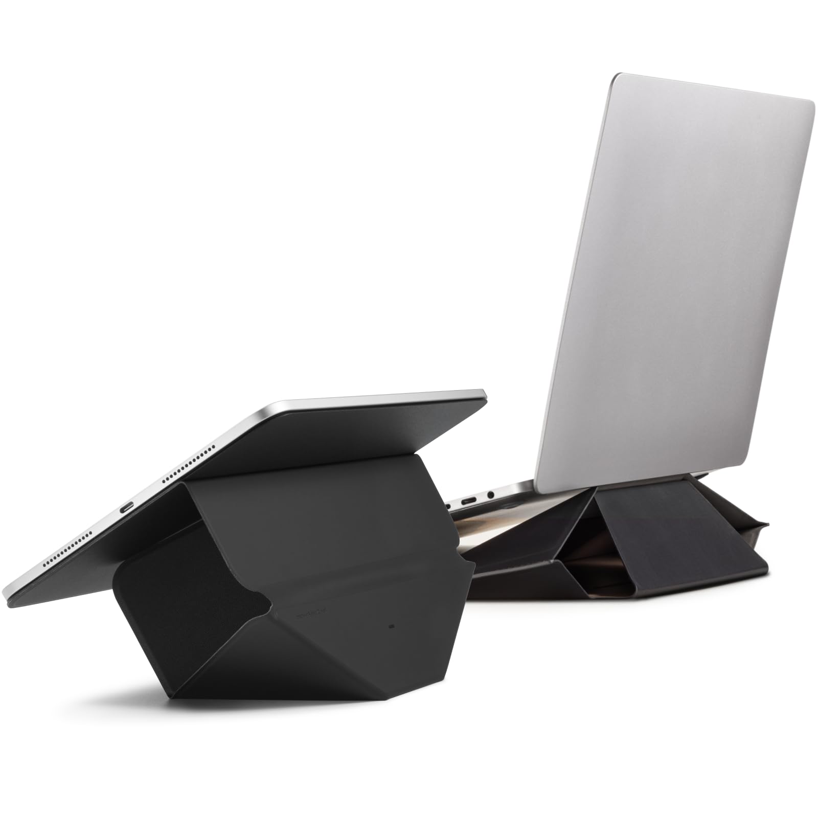 MOFT Laptop Sleeve Bag for 15"-16" Night Black & Dynamic Folio Case for iPad Pro 13 inch Jet Black