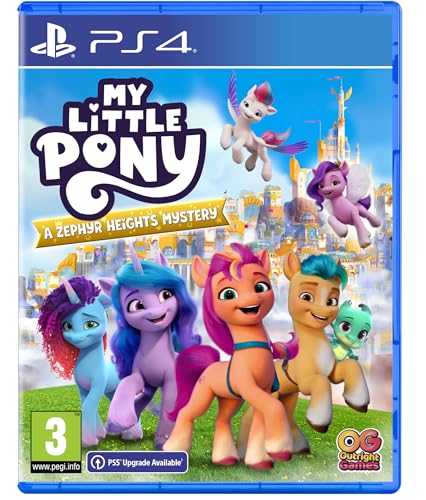 My Little Pony PS4 jeu vidéo enfant aventure Zephyr Heights Mystery à deux