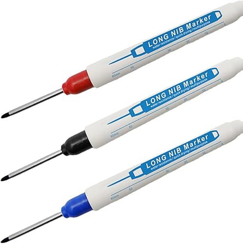 Miniatura 5 de Rotulador permanente acrílico rotuladores de pintura blanca para pintura de roca piedra cerámica neumático metal cuero vidrio carpintería decoración