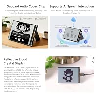 Waveshare ESP32-S3 4.2inch RLCD Development Board, 300 x 400 Resolution, Supports Wi-Fi & BLE Dual-Mode Communication and AI Voice Interaction, Without Batt – Ansicht 5