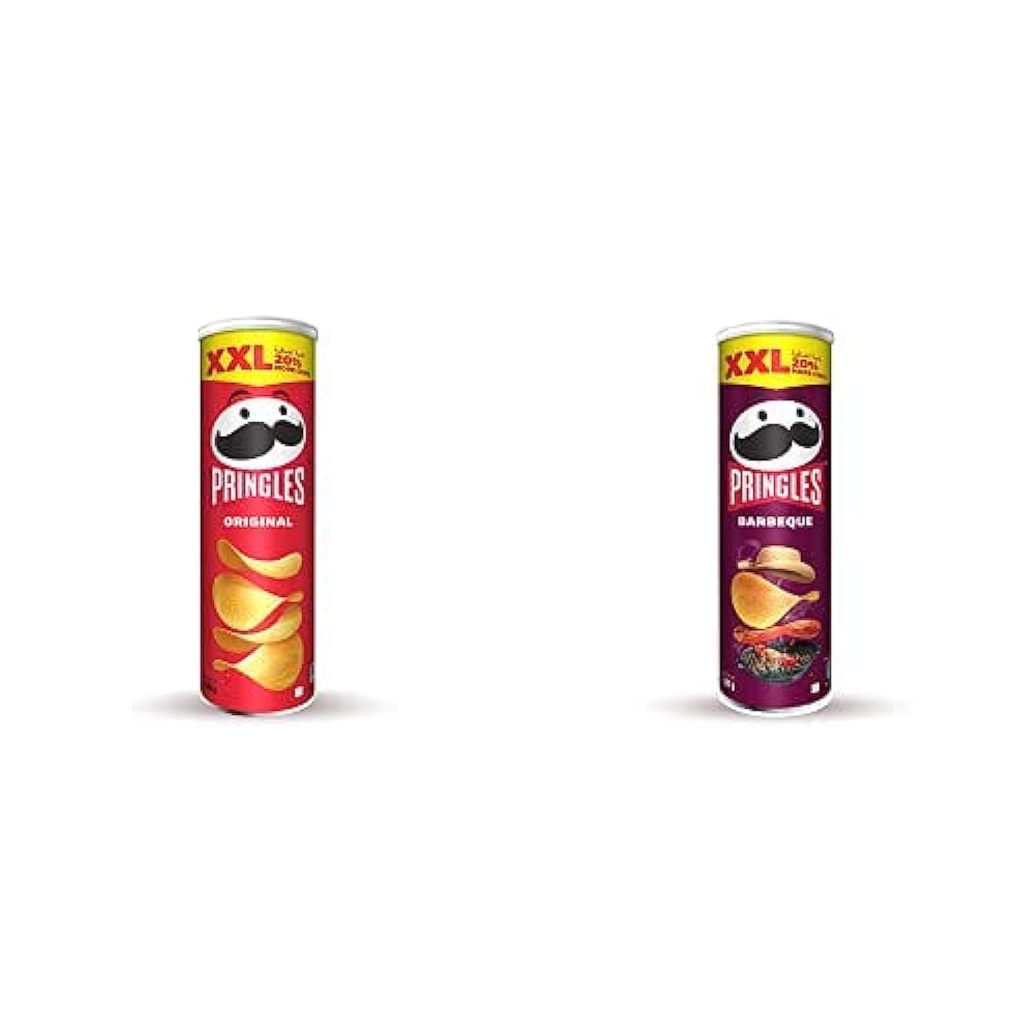 Pringles Original 200g and Pringles Texas BBQ Sauce Flavoured Chips XXL 200g