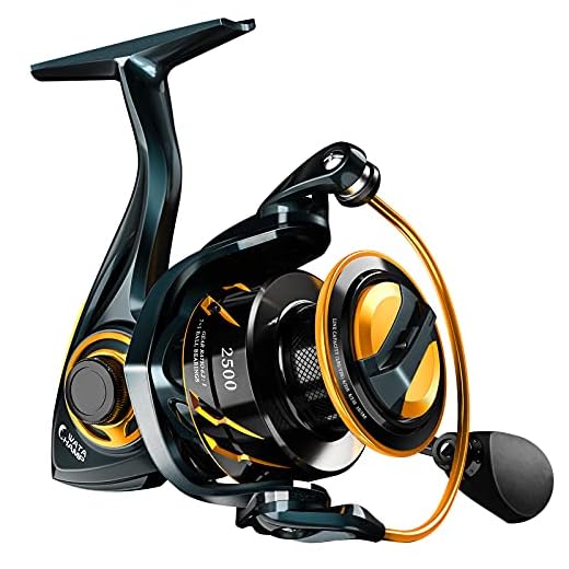 SNOVA Aladino Fishing Reel-11+1BB Ultra Smooth Powerful Spinning Reel for freshwater- 6.2:1 High Speed Gear Ratio Spinning fishing Reel, Light Weight perfect for bass fishing catfish fishing Size 4000