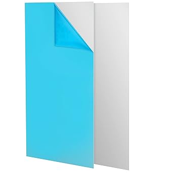 SEHOI 2 PCS 24 x 12 x 0.06 Inch Aluminum Sheet, 3003 - H14 Plain Aluminum Sheet for Metal Working, Model Building, Shims and Spacers