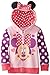 Disney Girls' Minnie Heart Bow Hoodie