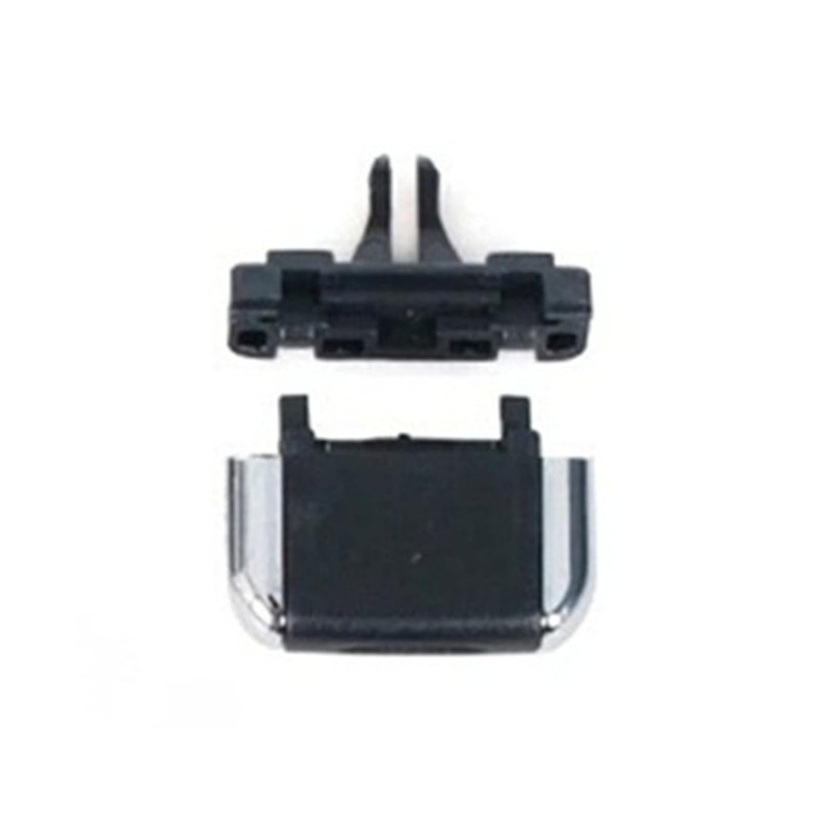 Compatible For Toyota Land Cruiser Prado 120 LC120 2003-2009 Front Dashboard Air Conditioner Outlet A/C Air Conditioning Vents Tab Clip(1pc black right)