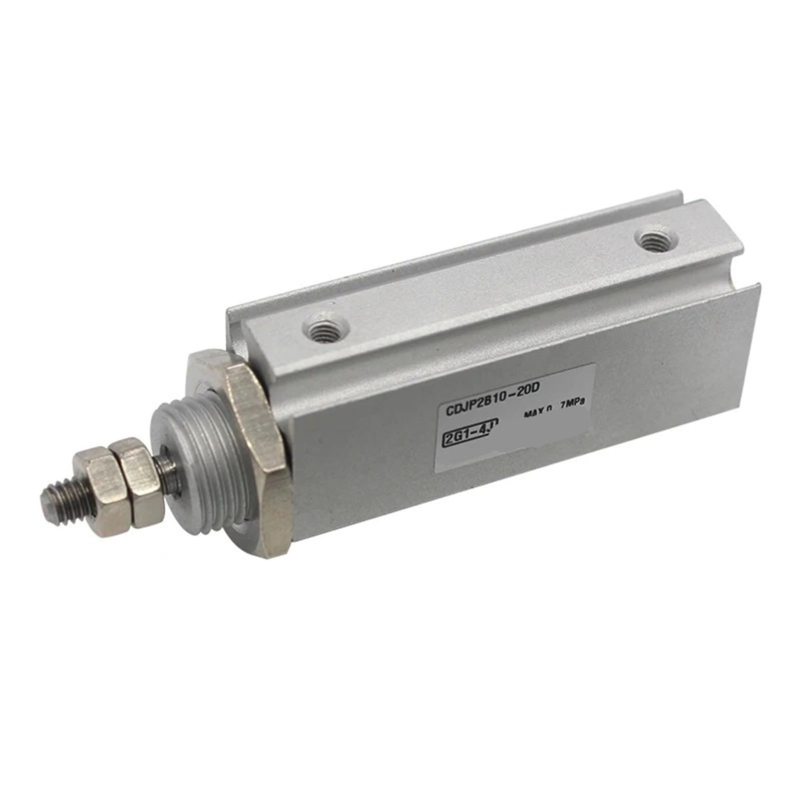 Vérin type double effet CDJPB10-5D miniature en aluminium