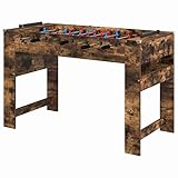 Avec ses 125 x 60,5 x 80 cm (L x l x H), la table de baby-foot s'adapte parfaitement dans le salon ou les salles de jeux. Les dimensions compactes permettent des duels et des jeux de groupe. Les poignées antidérapantes et la protection des coins en TPE (inclus) en font un choix sûr pour les adultes et les enfants à partir de 36 mois.