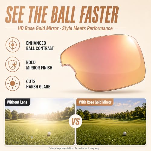 Image of maivnz Golf Sunglasses for Men Women, Golf Ball Finder Glasses, UV400