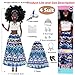 dollbie 6 Pack African American Fashion Dolls Set with Mix & Match Outfits – 11.5