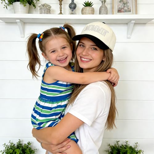 Image of Womens Trucker Hat|Best Mom Ever Embroidery Adjustable Hat for Women from Daughter Son