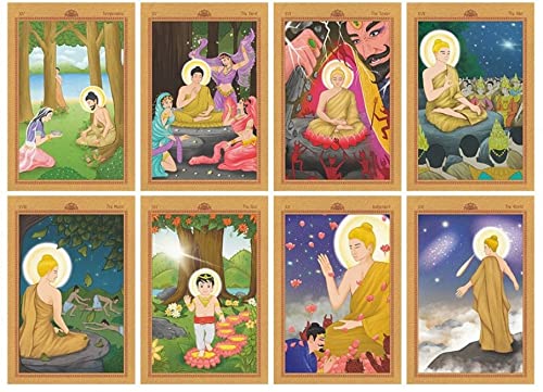 Amazon | Kancharo タロットカード 78 枚 タロット占い【ブッダ