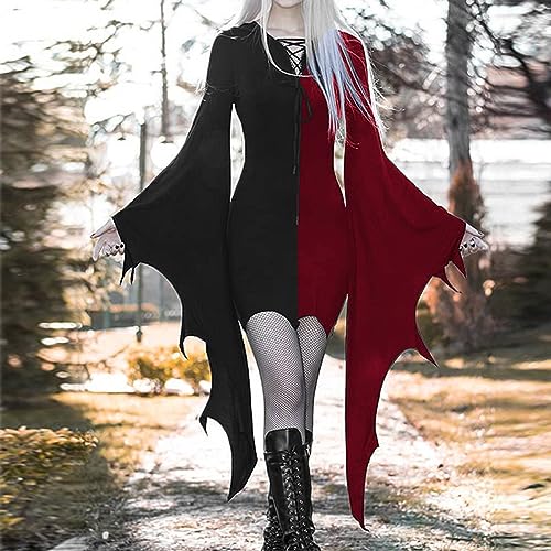 Robe maxi avec lacets réglables pour morphologie sculptée - 2