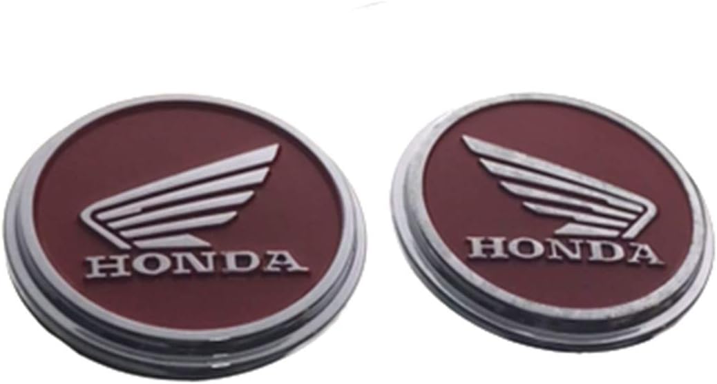 Amazon Com Isbridge Replacement Fit For Motorcycle Circle 3d Wing Abs Fuel Gas Tank Badge Emblem Decal Sticker For Honda 49mm Red Kitchen Dining