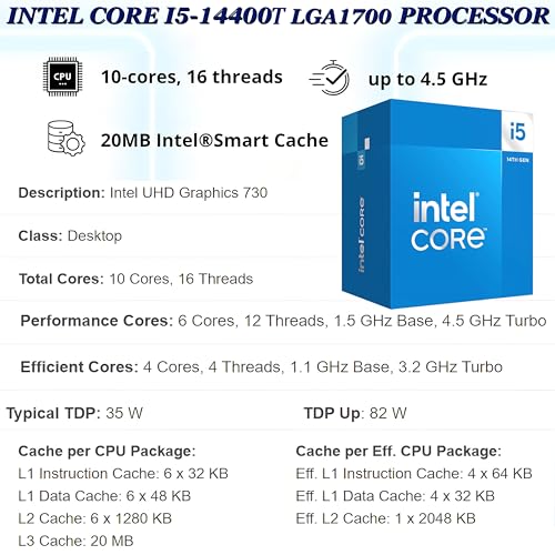 Image of Lenovo ThinkCentre M70q Tiny i5-12500T 16GB 512GB SSD Business Mini Desktop