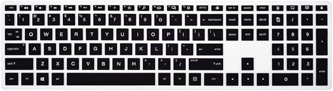 Funda de Teclado para HP Pavilion 27/24 All in One PC - Negro miniatura 3