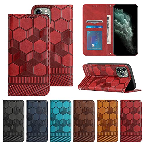 Coque rabat iPhone 11 Pro football anti-chute pour protéger l'écran cassé