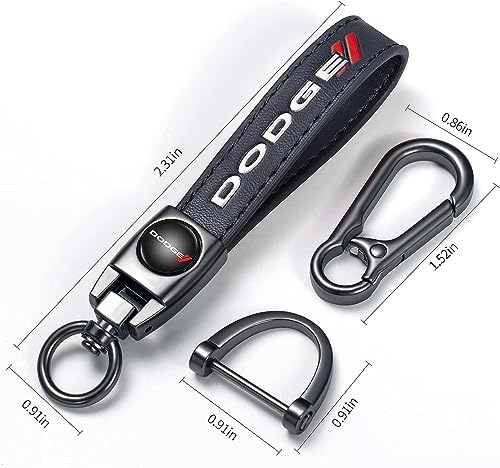 Genuine Leather Car Keychain Suitable For Key Chain Keyring Business Gift Birthday Present #TOP3