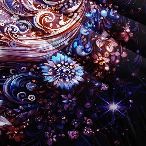 Image of Black Unicorn Comforter Set King Size,Unicorn Floral King Bedding Set for Girls,Unicorn Quilt Panel,with 1 Comforter with 2 Pillow Case