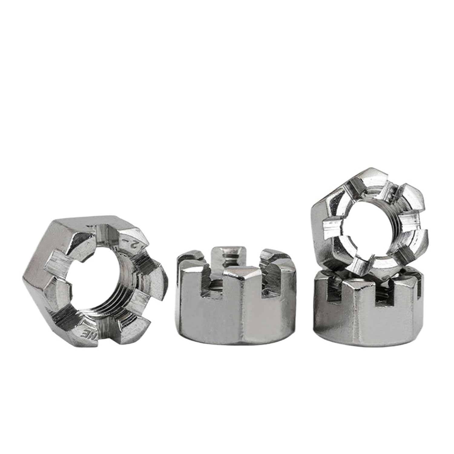 Hexagon Slotted Nut 304 Stainless Steel Hexagon Slot Nut Type 1 Metric Coarse M20 M24(M24)