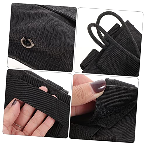 MILISTEN 4 Pçs Saco De Segurança Talkie Duty Case Coldre Portador De Rádio Walkie Nylon Para Multius