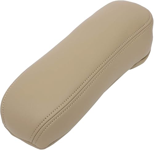 Miniatura 5 de OCPTY Funda de repuesto para reposabrazos de piel sintética para Ford F250 F350 Excursion Lariat 1999 2000 2001 2002 2003 2004 2005 2006 2007 (beige)