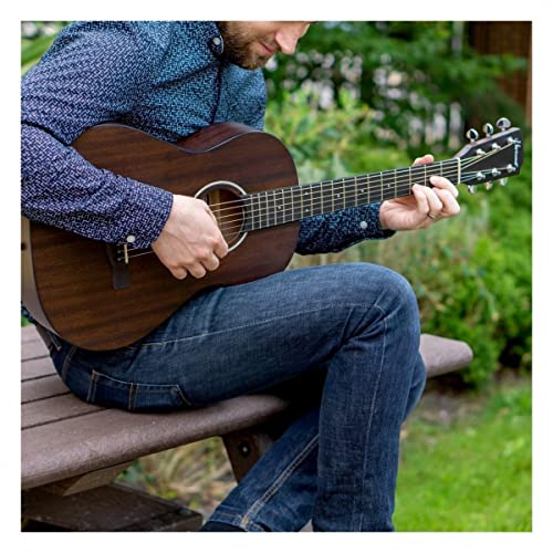 Guitare acoustique de voyage – Hartwood Renaissance - Les Beatles, Paul McCartney, John Lennon, RIngo Starr, George Harrison Guitare acoustique de voyage - Hartwood Renaissance – Image 3