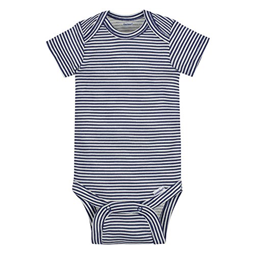 Image of Gerber Unisex Baby 5-Pack Short Sleeve Variety Onesies Bodysuits