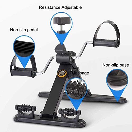 Ejercitador de Pedal Bajo Escritorio con Monitor LCD miniatura 7