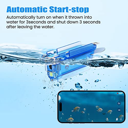 Wireless Underwater Fishing Camera, Adalov Full Hd 1080P Portable Depth Ice Fish Finder With Dvr, Pair With Mobile Device Wi-Fi Bluetooth Smart Fishfinder For Ios And Android #TOP4