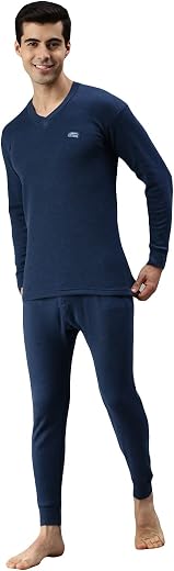 Lux Cottswool Thermal Wear for Men Set Top & Bottom - Premium Winter Inner Wear for Men - Warm and Comfortable Thermal for...