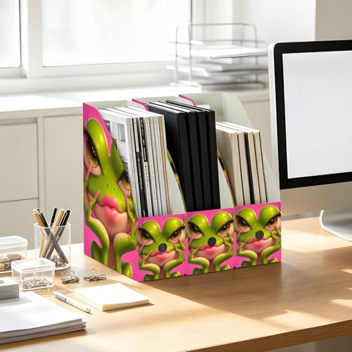 Porte-documents pliables grenouille lot de 3 idéal pour la rentrée - 5