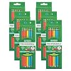 Ticonderoga Neon Pencils, #2 Pre-Sharpened Wood Pencils with Erasers, 18-Count, 13018 Pack of 6, 108 Count Total