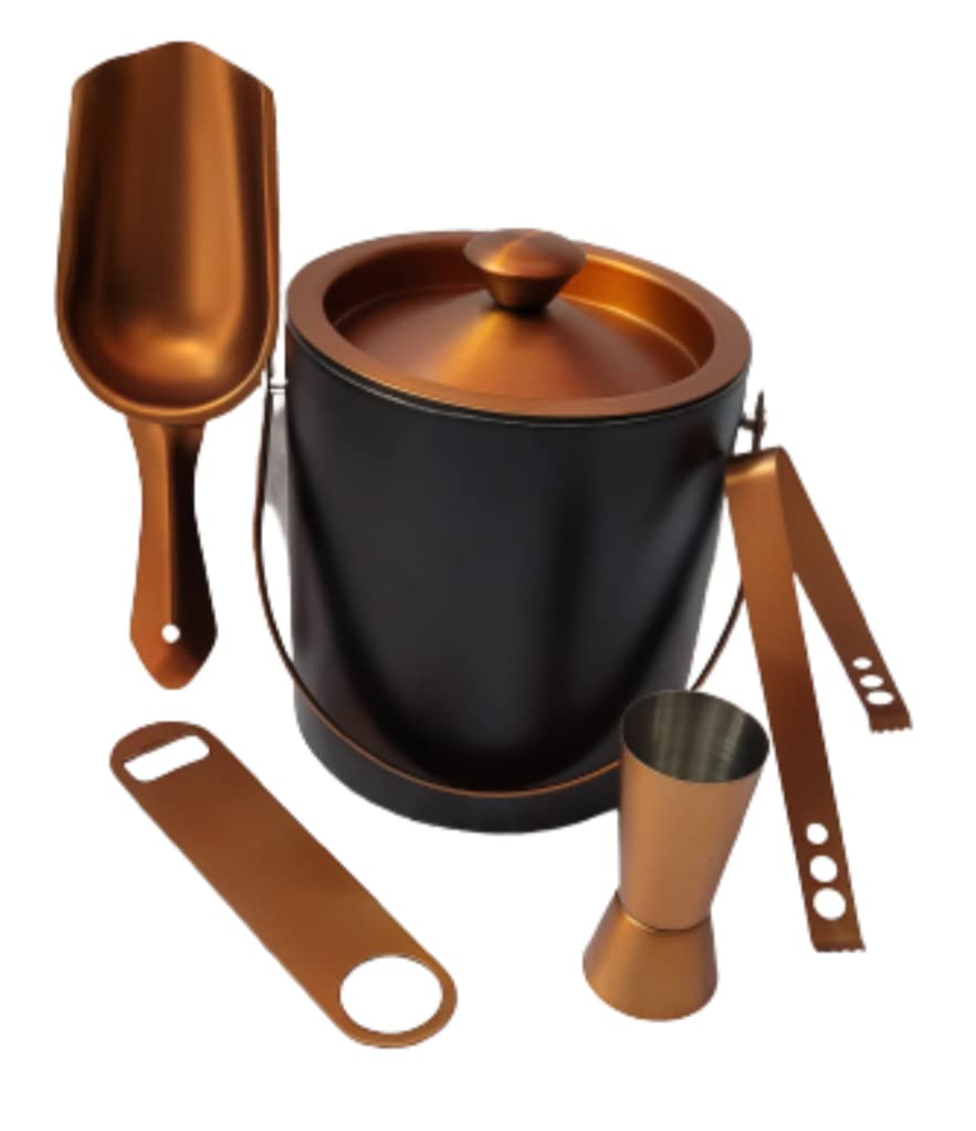 Buy Proniks Stainless Steel Insulated Ice Bucket with Opener and Ice