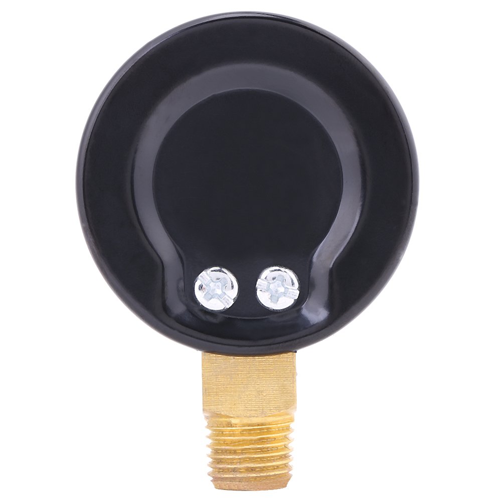 Manometro Acqua Vendite Pazze 0-60psi / 0-4bar, Diametro 4cm, Attacco 1/8 BSPT, In Metallo, Per Olio, Aria E Acqua