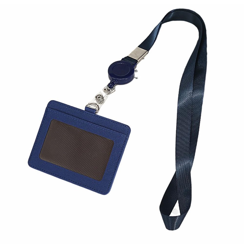 Amazon.co.jp: パスケース リール付き 首掛け ネックストラップ